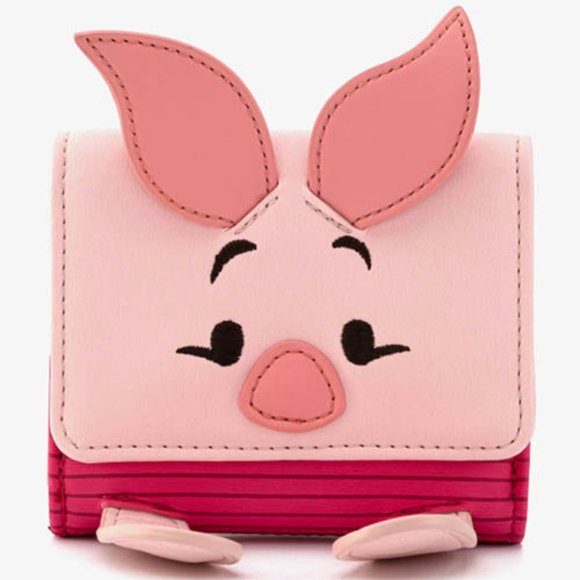 Disney Winnie the Pooh Piglet Flap Wallet - Picture 1 of 4